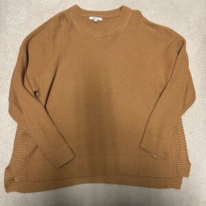 Madewell Mustard Knit Sweater
